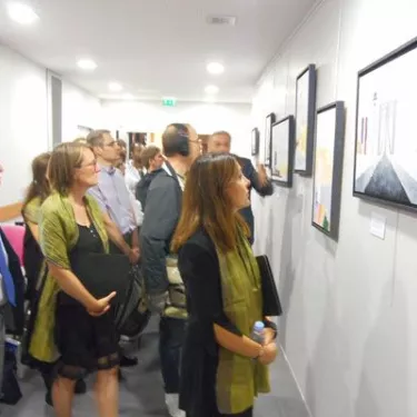 Exposition dans la galerie Leplat 