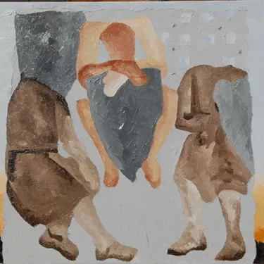 The gendarmes asleep