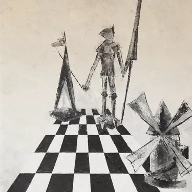 Don Quichotte en noir