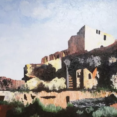 The castel of Baux de Provence